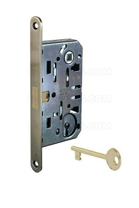 Zamek magnetyczny na klucz 90/50 mosiądz antyczny F18 AGB B061015012 Mediana POLARIS 2XT, symbol B061015012